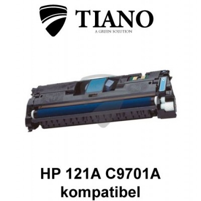 HP 121A C9701A/ 122A Q3961A cyan printerpatron  (kompatibel)