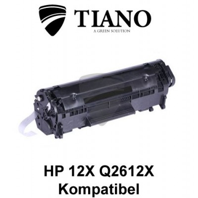  HP 12X Q2612X/CANON 703 FX 9 FX 10 sort printerpatron (kompatibel)