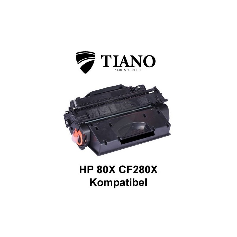 HP 80X CF280X sort printerpatron (kompatibel) HP 80X CF280X sort printerpatron (kompatibel)