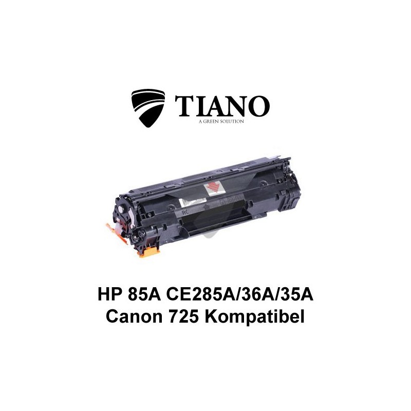 HP 85A CE285A/CB435A/CB436A / CANON CRG-725 sort printerpatron(kompatibel) HP 85A CE285A/CB435A/CB436A / CANON CRG-725 sort printerpatron(kompatibel)