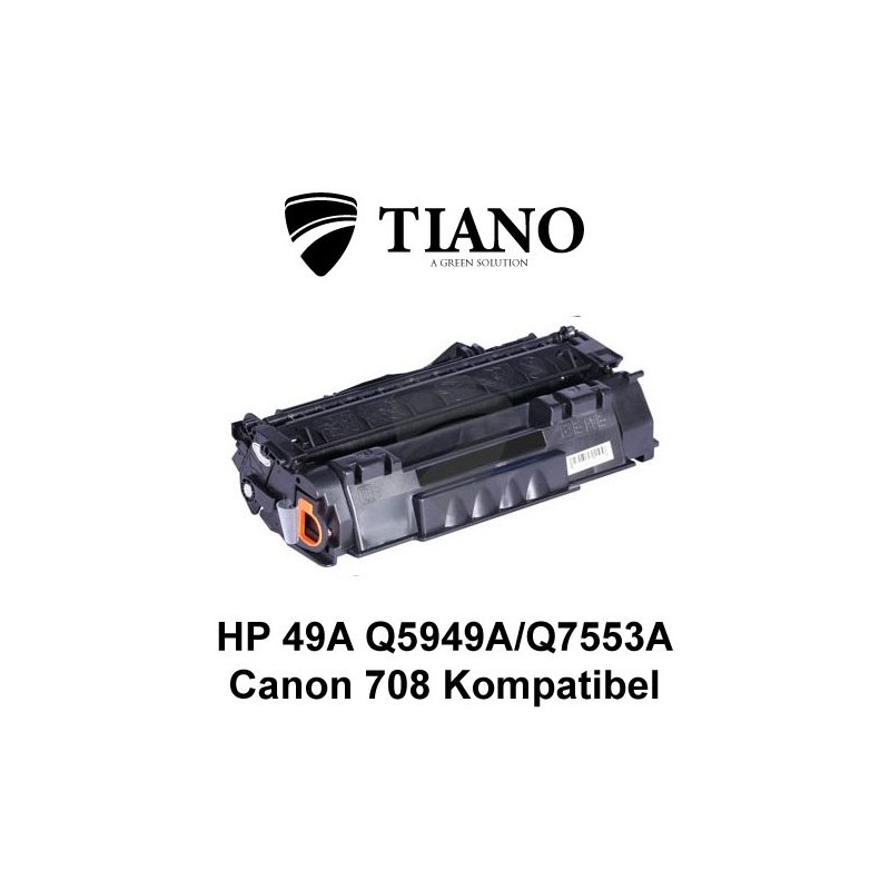 HP 49A Q5949A/Q7553A/CANON CRT-708 sort printerpatron (kompatibel) HP 49A Q5949A/Q7553A/CANON CRT-708 sort printerpatron (kompatibel)