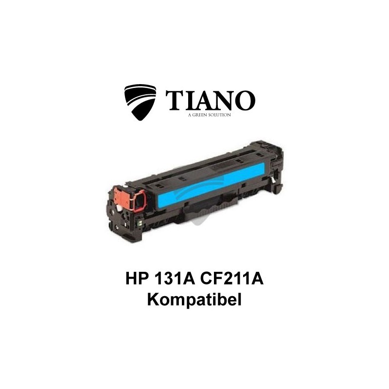 HP 131A CF211A cyan printerpatron (kompatibel) HP 131A CF211A cyan printerpatron (kompatibel)