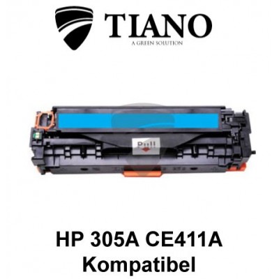 HP 305A CE411A cyan printerpatron  (kompatibel)