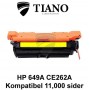 HP 649A CE262A gul printerpatron  (kompatibel)