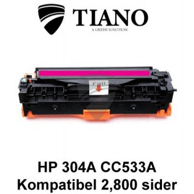 HP 304A CC533A /Canon 718 M magenta printerpatron  (kompatibel)