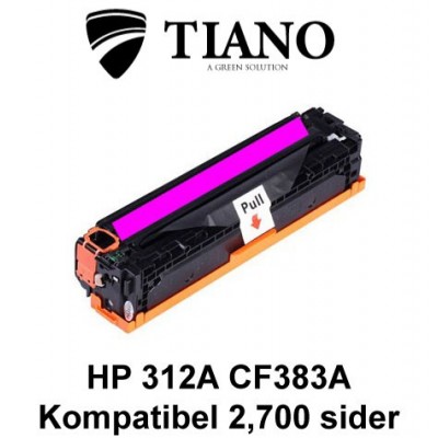 HP 312A CF383A magenta printerpatron  (kompatibel)
