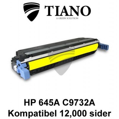 HP 645A C9732A gul printerpatron  (kompatibel)