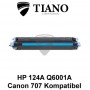 HP 124A Q6001A /Canon 707C cyan printerpatron  (kompatibel)