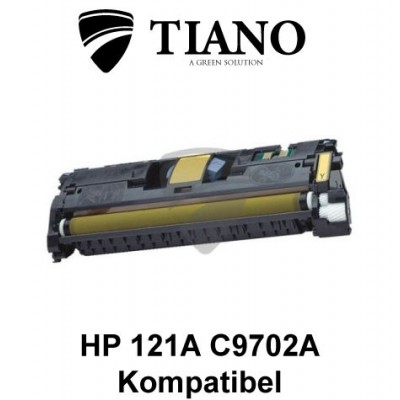 HP 121A C9702A/ 122A Q3962A gul printerpatron  (kompatibel)