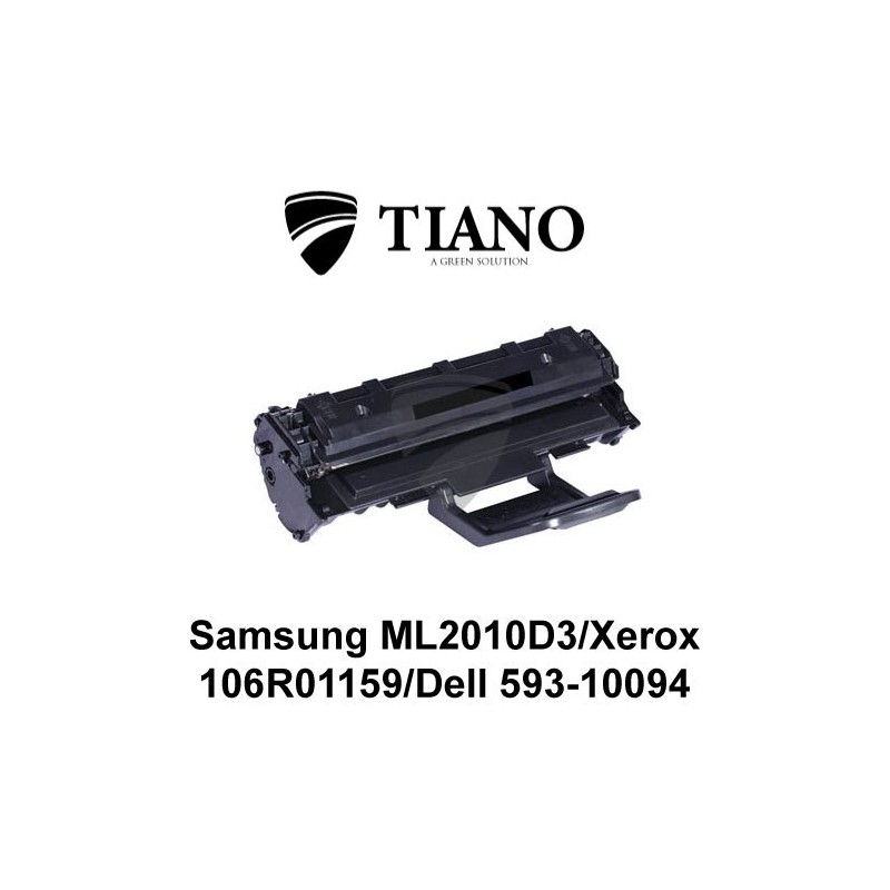 Samsung ML-2010D3 / Xerox 106R01159 sort printerpatron (kompatibel) Samsung ML-2010D3 / Xerox 106R01159 sort printerpatron (kompatibel)