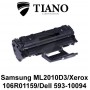 Samsung ML-2010D3 / Xerox 106R01159   sort printerpatron  (kompatibel)