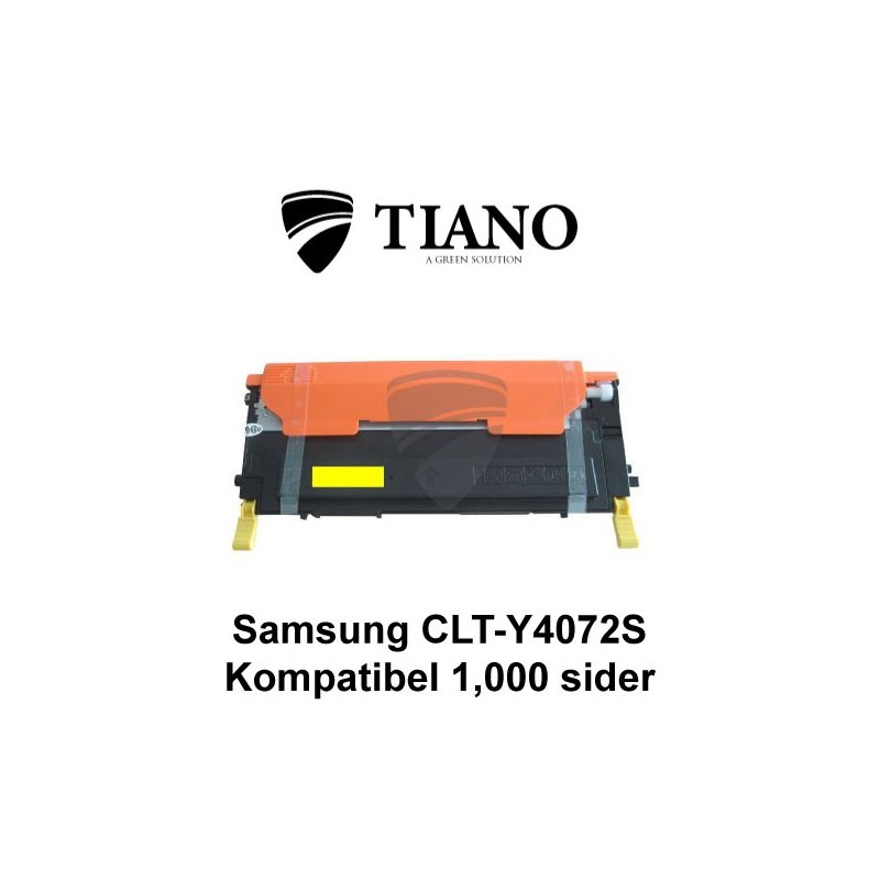 Samsung CLT-Y4072S gul printerpatron (kompatibel) Samsung CLT-Y4072S gul printerpatron (kompatibel)