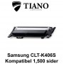 Samsung CLT-K406S sort printerpatron  (kompatibel)