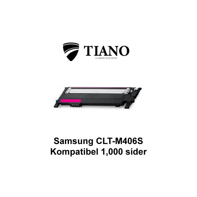 Samsung CLT-M406S magenta printerpatron (kompatibel) Samsung CLT-M406S magenta printerpatron (kompatibel)