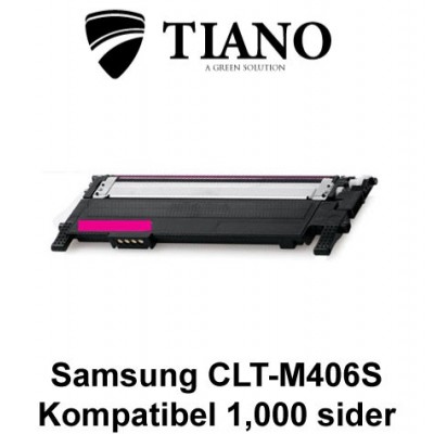 Samsung CLT-M406S magenta printerpatron  (kompatibel)