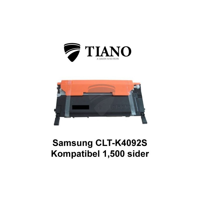Samsung CLT-K4092S sort printerpatron (kompatibel) Samsung CLT-K4092S sort printerpatron (kompatibel)