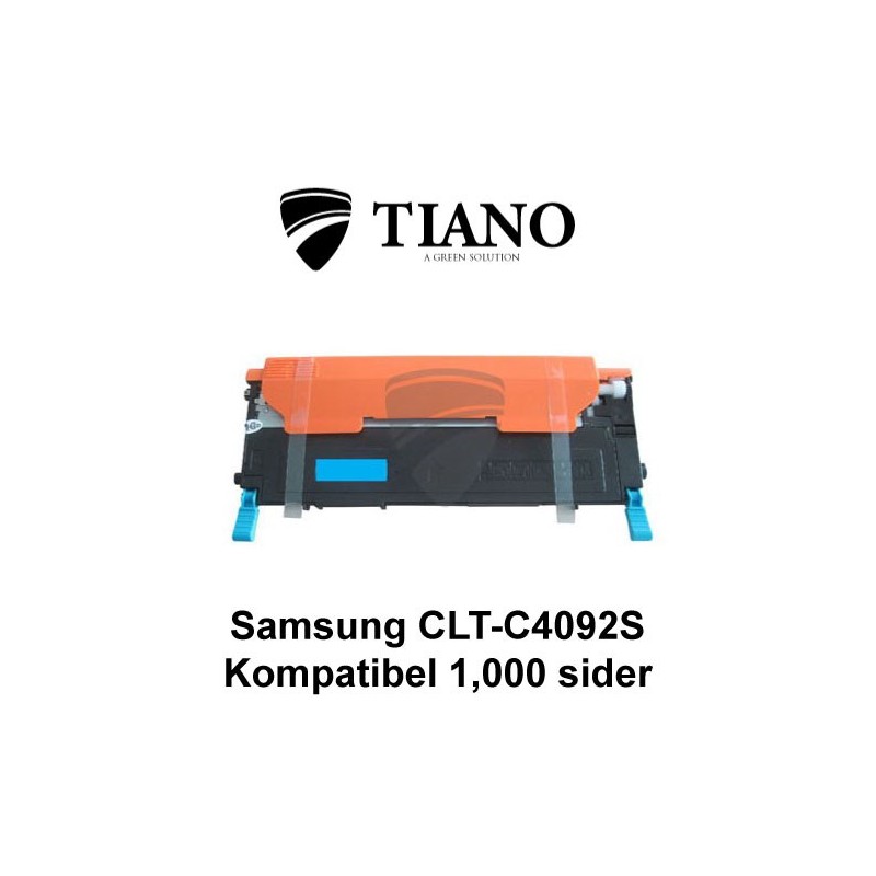 Samsung CLT-C4092S cyan printerpatron (kompatibel) Samsung CLT-C4092S cyan printerpatron (kompatibel)