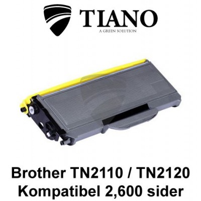 Brother TN2110 / TN2120 sort printerpatron  (kompatibel)