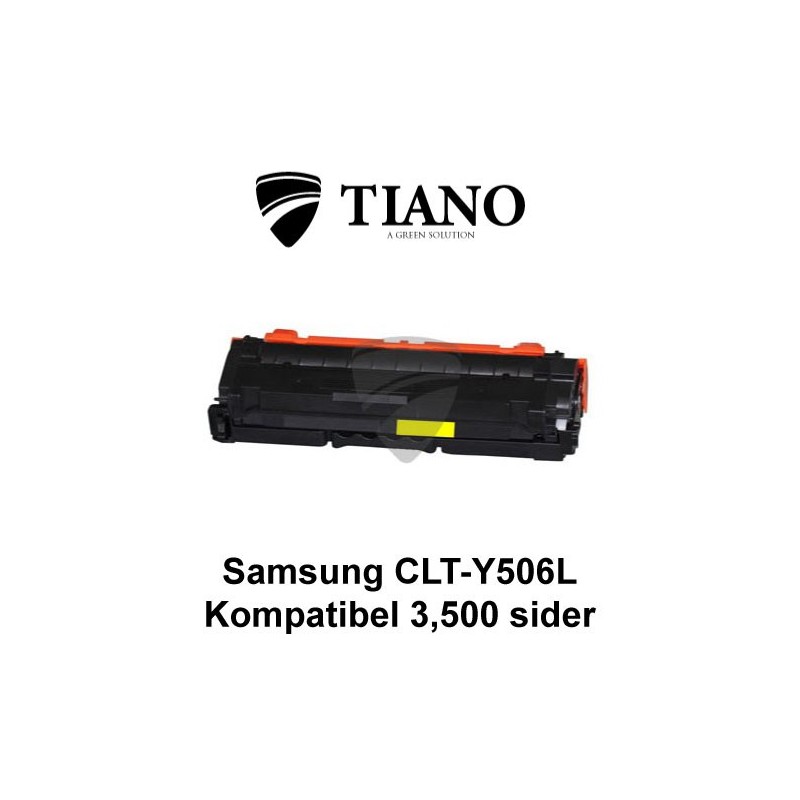 Samsung CLT-Y506L gul printerpatron (kompatibel) Samsung CLT-Y506L gul printerpatron (kompatibel)