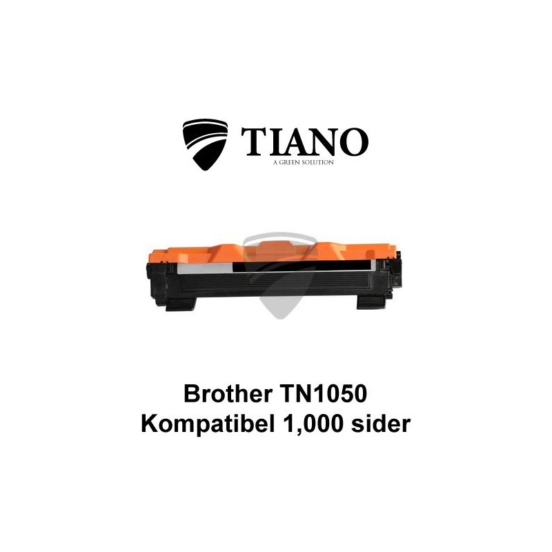 Brother TN1050 sort printerpatron (kompatibel) Brother TN1050 sort printerpatron (kompatibel)