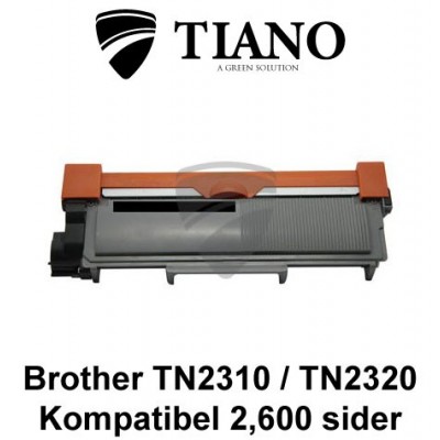 Brother TN2310 / TN2320 sort printerpatron  (kompatibel)