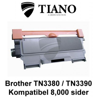 Brother TN3380/ TN3390 sort printerpatron  (kompatibel)
