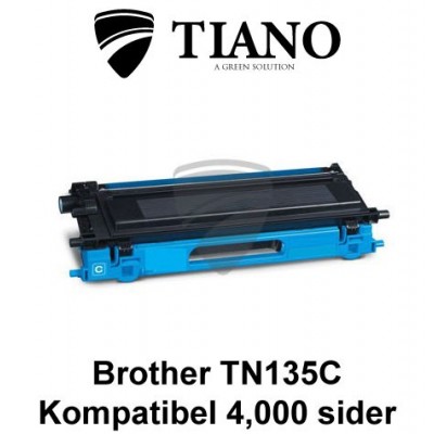 Brother TN135C cyan printerpatron (kompatibel)