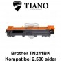 Brother TN241BK sort printerpatron (kompatibel)