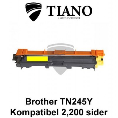 Brother TN245Y gul printerpatron (kompatibel)
