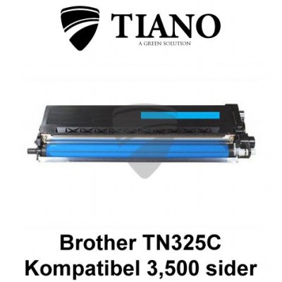 Brother TN325C cyan printerpatron (kompatibel)