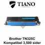 Brother TN325C cyan printerpatron (kompatibel)