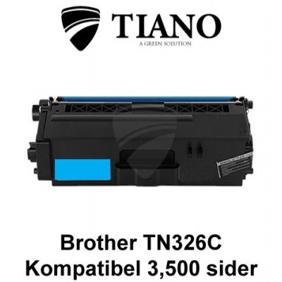 Brother TN326C cyan printerpatron (kompatibel)