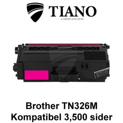 Brother TN326M magenta printerpatron (kompatibel)