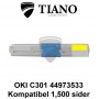 OKI C301 44973533 gul printerpatron (kompatibel)