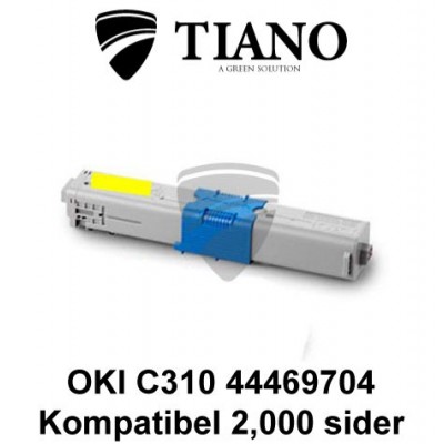OKI C310 44469704 gul printerpatron (kompatibel)
