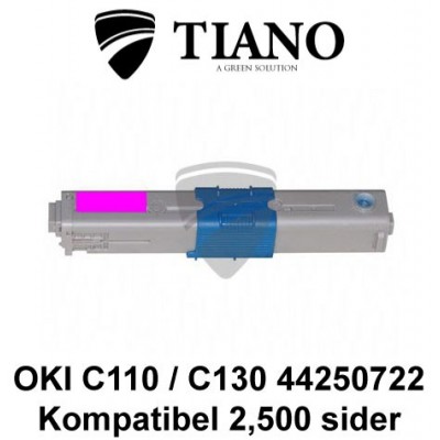 OKI C110 C130 44250722 magenta printerpatron (kompatibel)