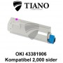 OKI 43381906 (c5600) magenta printerpatron (kompatibel)