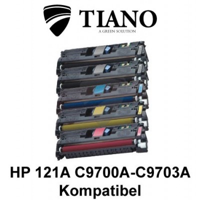 HP 121A C9700A - C9703A Mega pakke 2XBK+C+M+Y 5 stk (KOMPATIBEL)