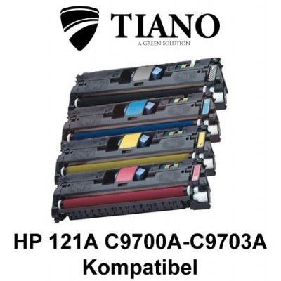 HP 121A C9700A - C9703A Multipakke BK+C+M+Y 4 stk (KOMPATIBEL)