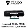 Lexmark E250 E35X (E250A21E)  sort printerpatron (kompatibel)