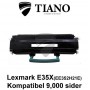 Lexmark E35X (EE352H21E)  sort printerpatron (kompatibel)