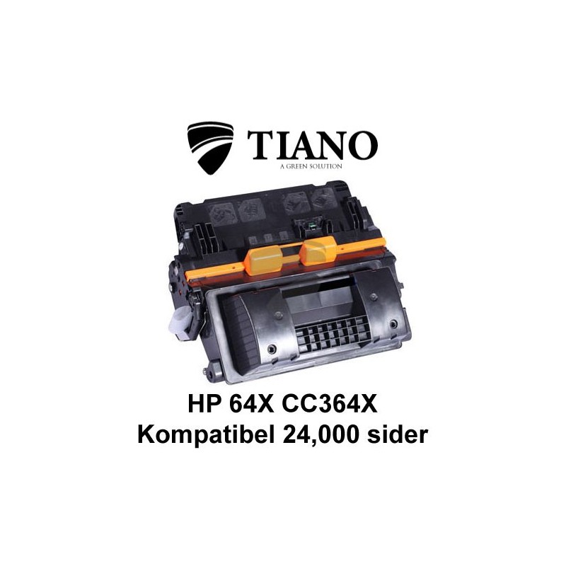HP 64X CC364X sort printerpatron (kompatibel) HP 64X CC364X sort printerpatron (kompatibel)