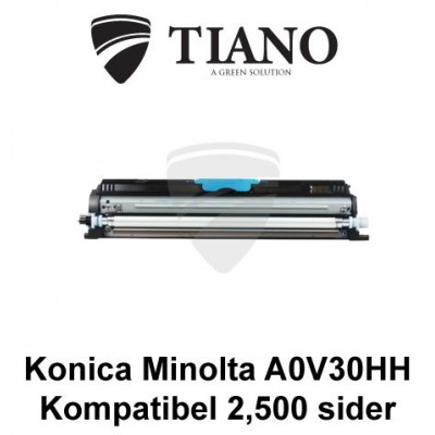 Konica Minolta A0V30HH cyan printerpatron (kompatibel)