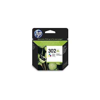 ORIGINAL HP 302XL Tri-color Ink Cartridge