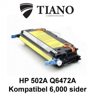 HP 502A Q6472A / 503A Q7582A gul tonerpatron (kompatibel)