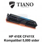 HP 410X CF411X cyan printerpatron (kompatibel) 