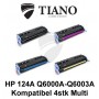 HP 124A Q6000A - Q6003A Multipakke BK+C+M+Y 4 stk (KOMPATIBEL)