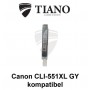 Canon CLI-551XL GY grå kompatibel blæk