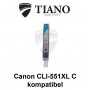 Canon CLI-551XL C cyan kompatibel blæk
