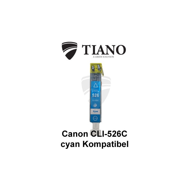 Canon CLI-526C cyan kompatibel blæk Canon CLI-526C cyan kompatibel blæk